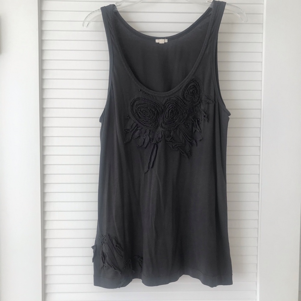 J. CREW Embellished Tank Top EUC!